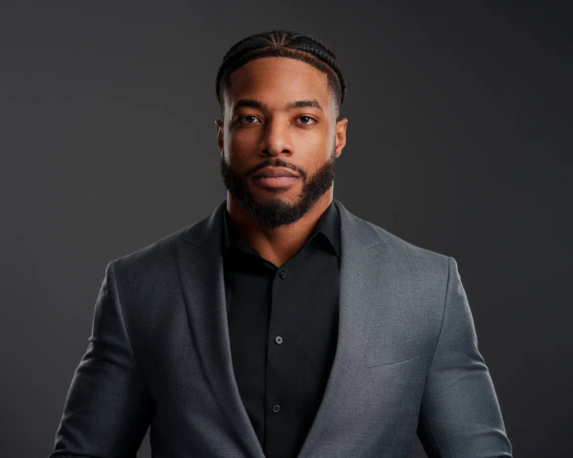 Dark background headshot South Florida